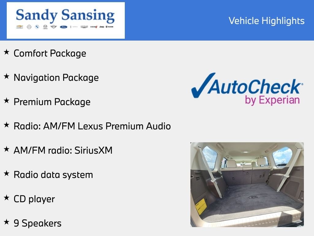 Used 2015 White Lexus 460 image 7