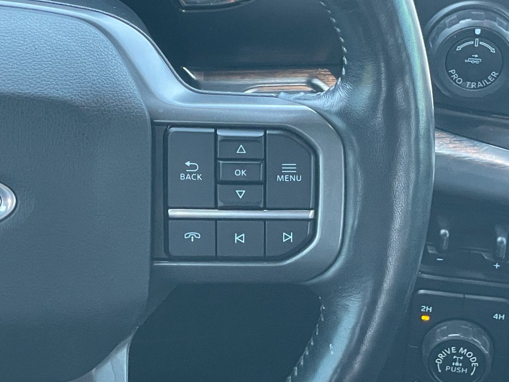 Used 2021 Carbonized Gray Metallic Ford LARIAT image 7