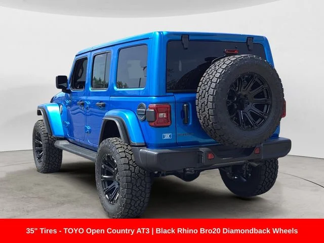 New 2026 Blue Pearl Jeep 4-DOOR SAHARA image 3