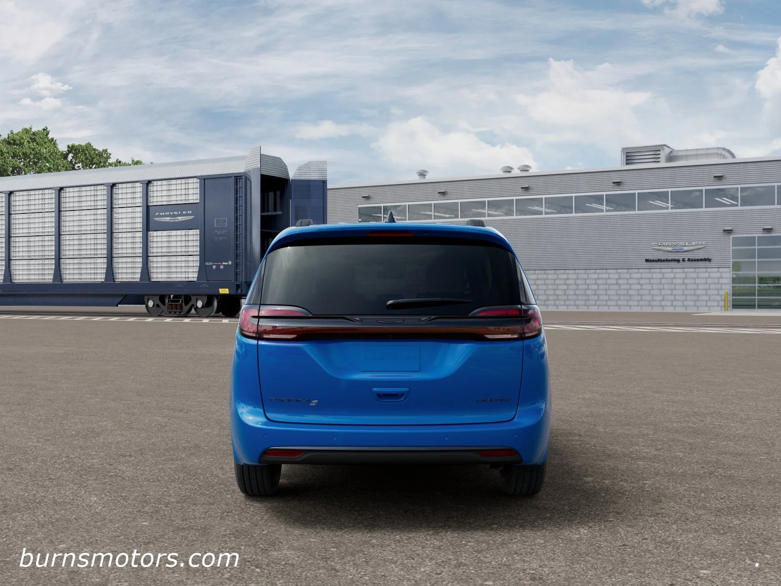 New 2027 Hydro Blue Pearl-Coat Exterior Paint Chrysler Limited image 7