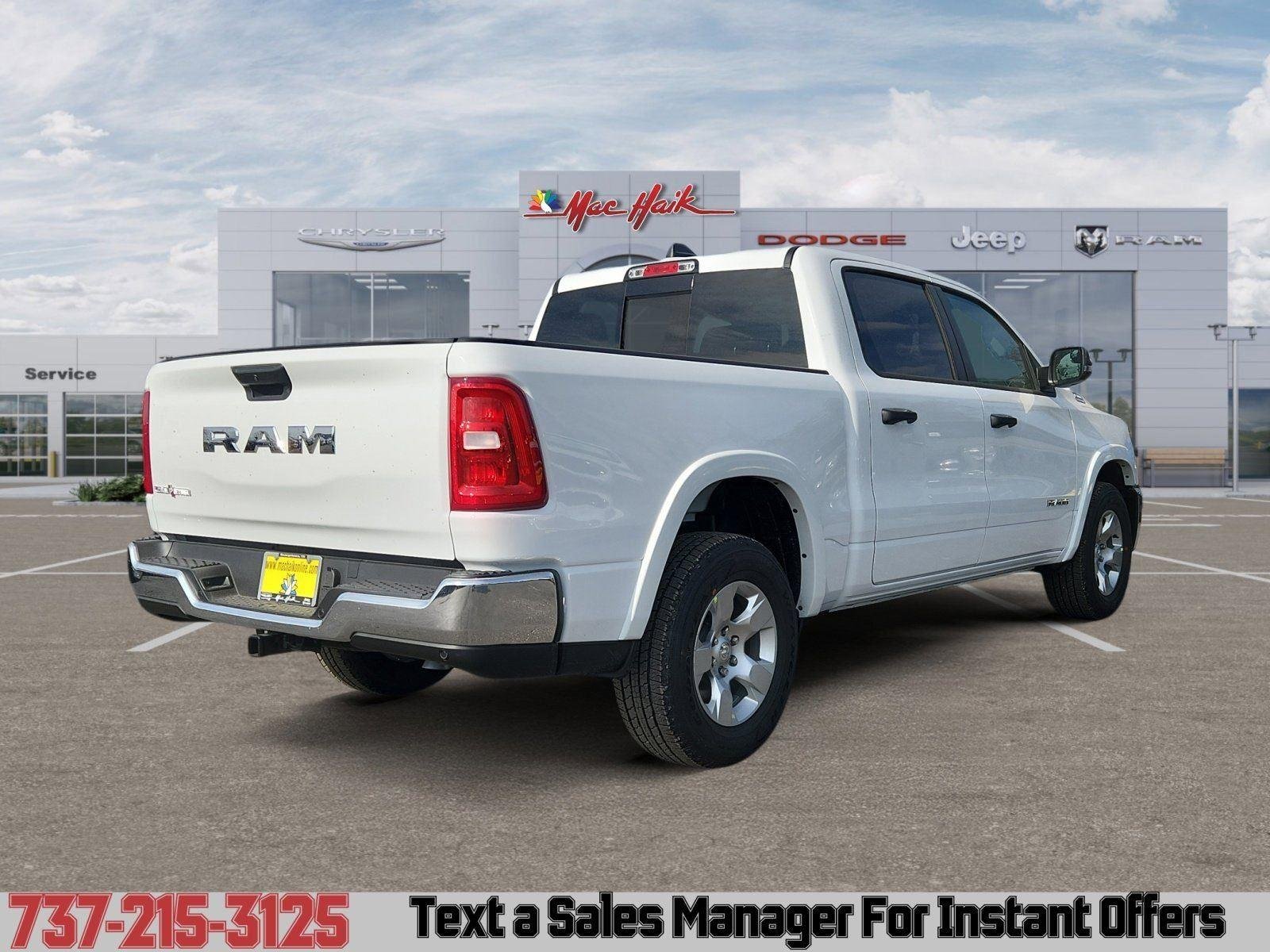 New 2026 Bright White Clear-Coat Exterior Paint RAM Lone Star image 5