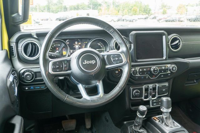Used 2023 Yellow Jeep Sahara 4xe image 15