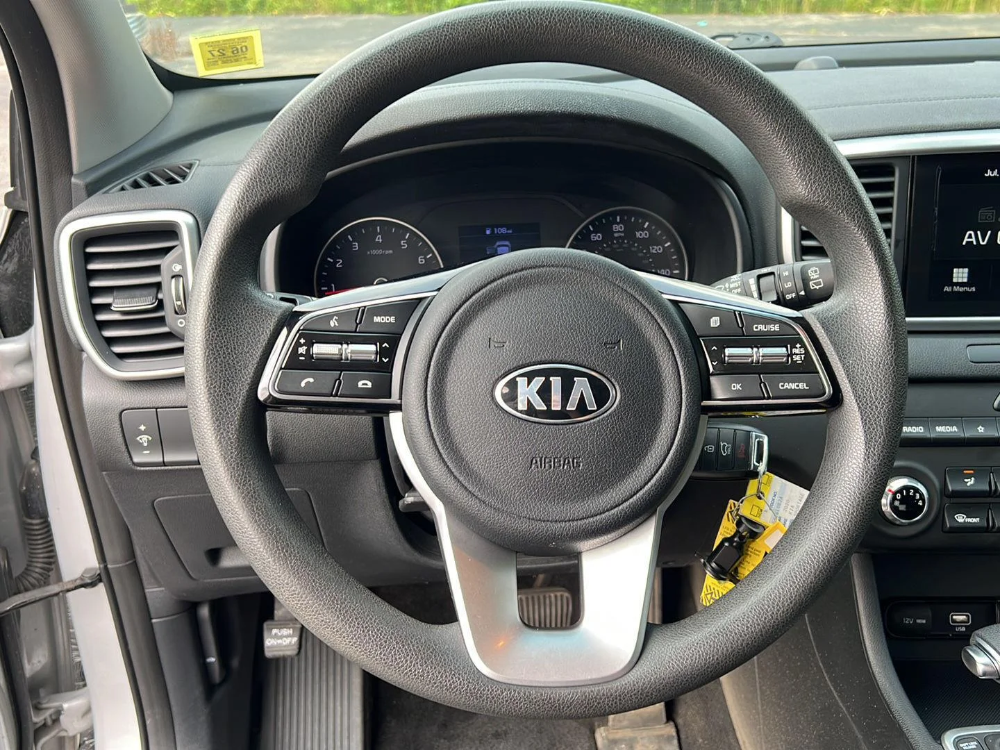 Used 2020 Sparkling Silver Kia LX image 8