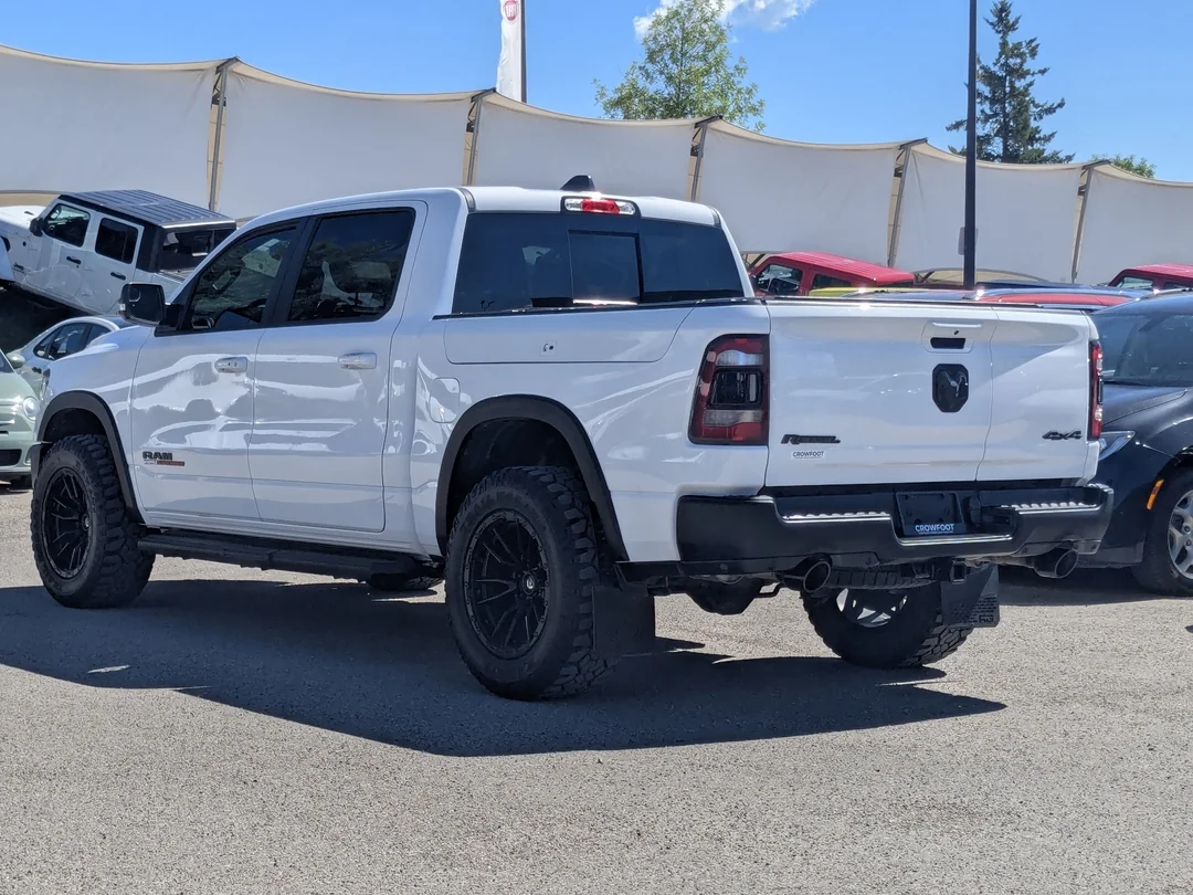 Certified Used 2021 White RAM Rebel - - 4x4 - SUPERCHARGED - Davenport Racing Truck - 12 Touchscreen & More! image 6