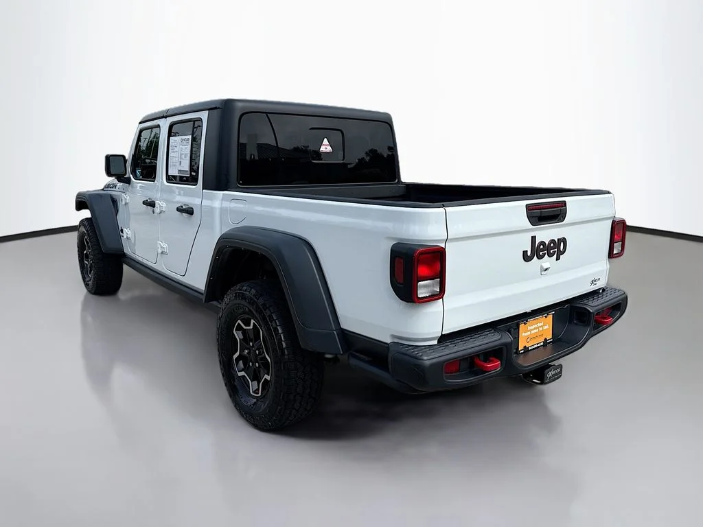 Used 2022 Bright White Clearcoat Jeep Rubicon image 6