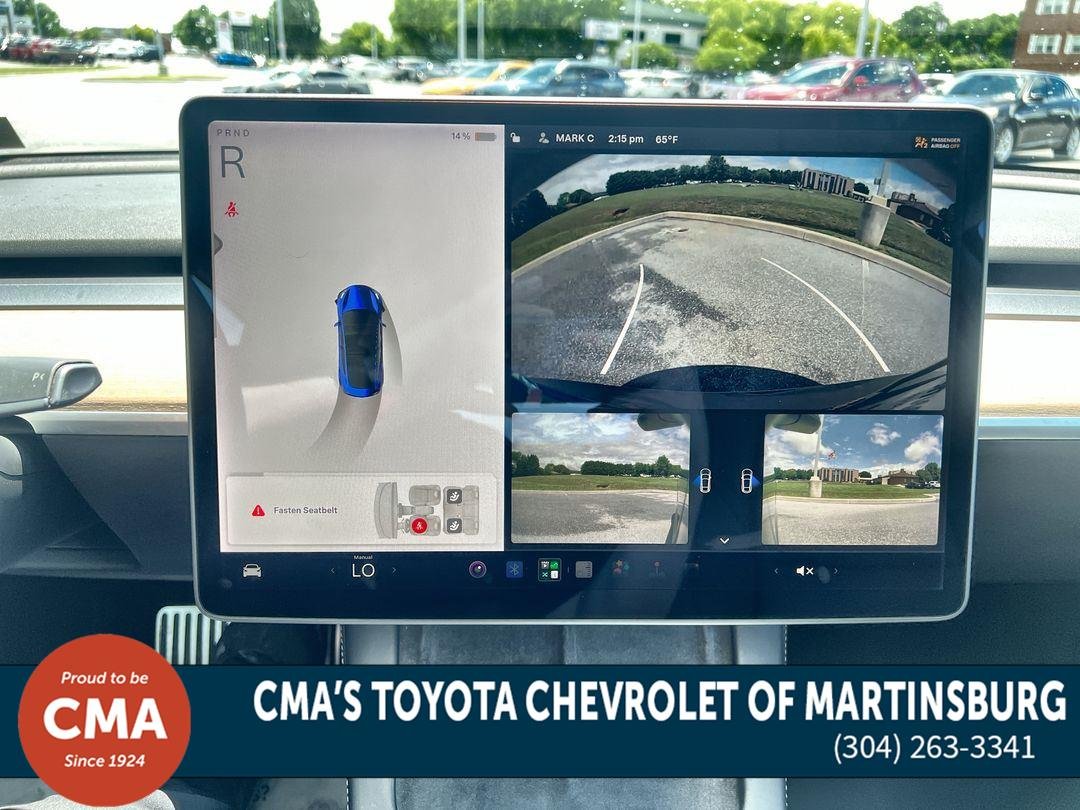 Used 2021 Deep Blue Metallic Tesla Long Range image 22