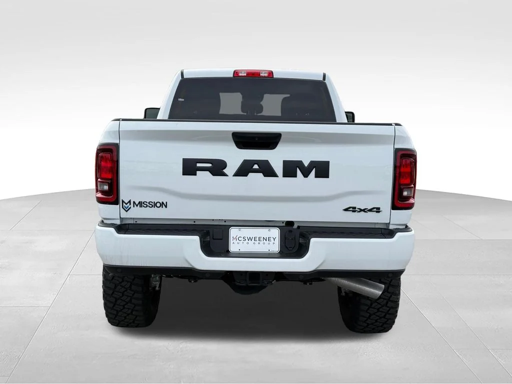 New 2025 Bright White Clearcoat RAM Big Horn image 4