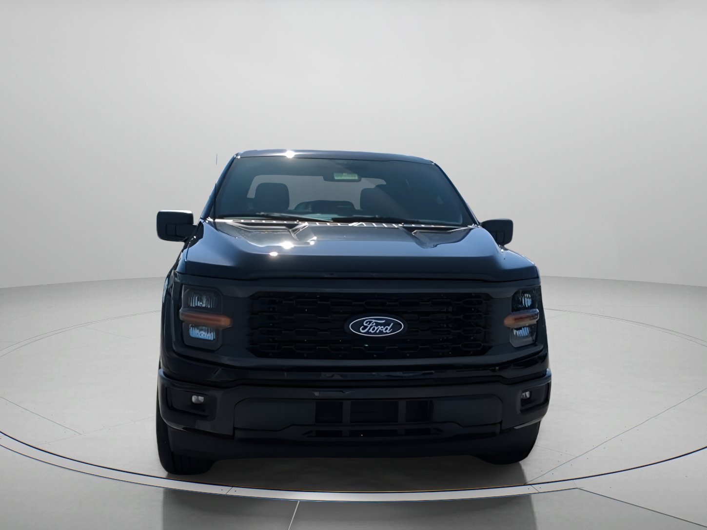 New 2026 Agate Black Metallic Ford STX Crew Cab Pickup image 3