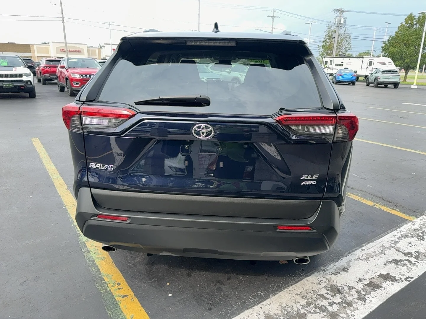 Used 2025 Blue Toyota XLE image 5