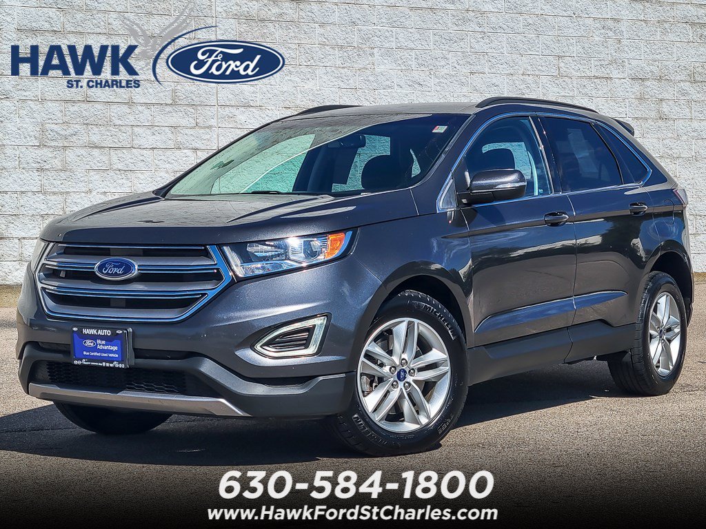 Certified Used 2017 Magnetic Metallic Ford SEL image 1