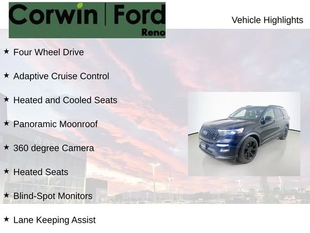 Certified Used 2023 Agate Black Metallic Ford ST image 7