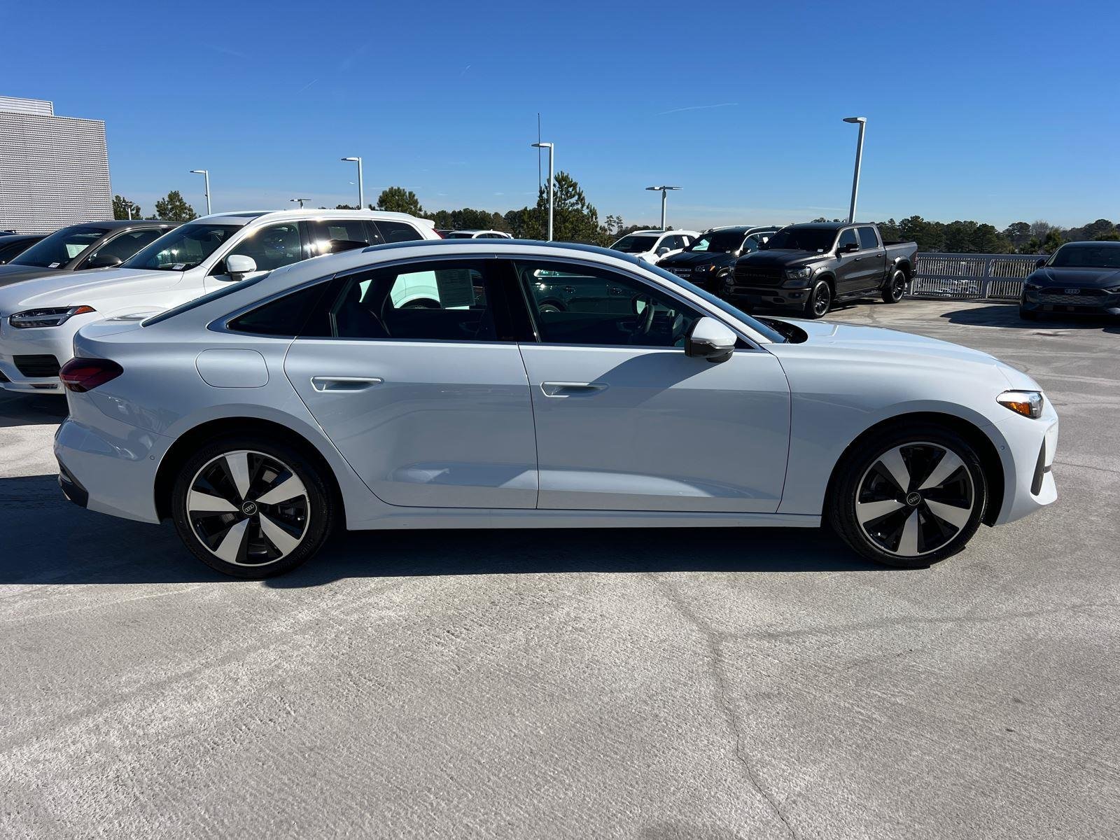 Used 2025 Glacier White Metallic Audi Premium image 4