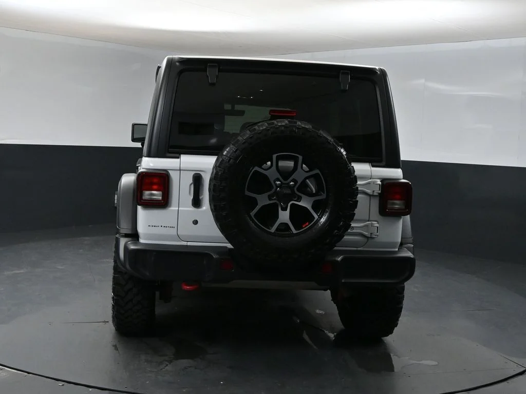 Used 2020 White Jeep Unlimited Rubicon image 3