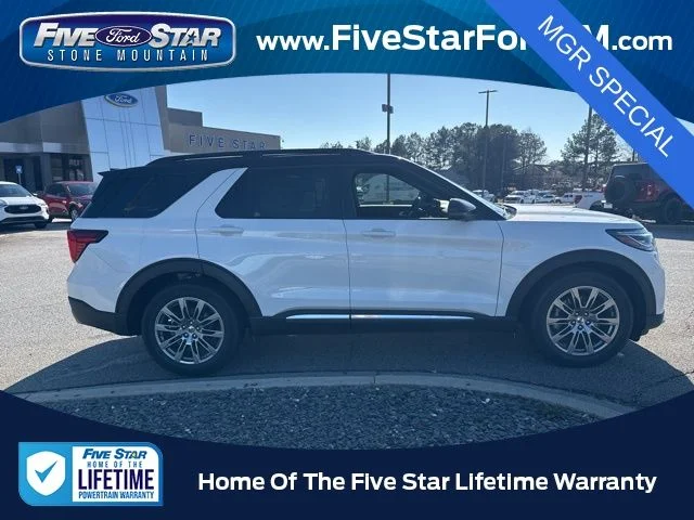 New 2026 Star White Metallic Tri-Coat Ford Platinum image 12