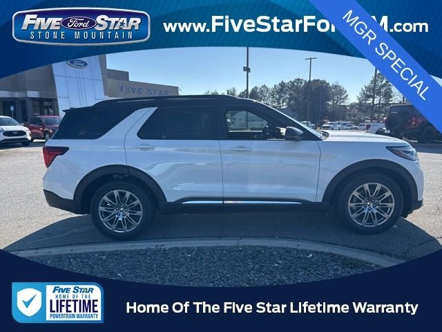 New 2026 Star White Metallic Tri-Coat Ford Platinum image 12