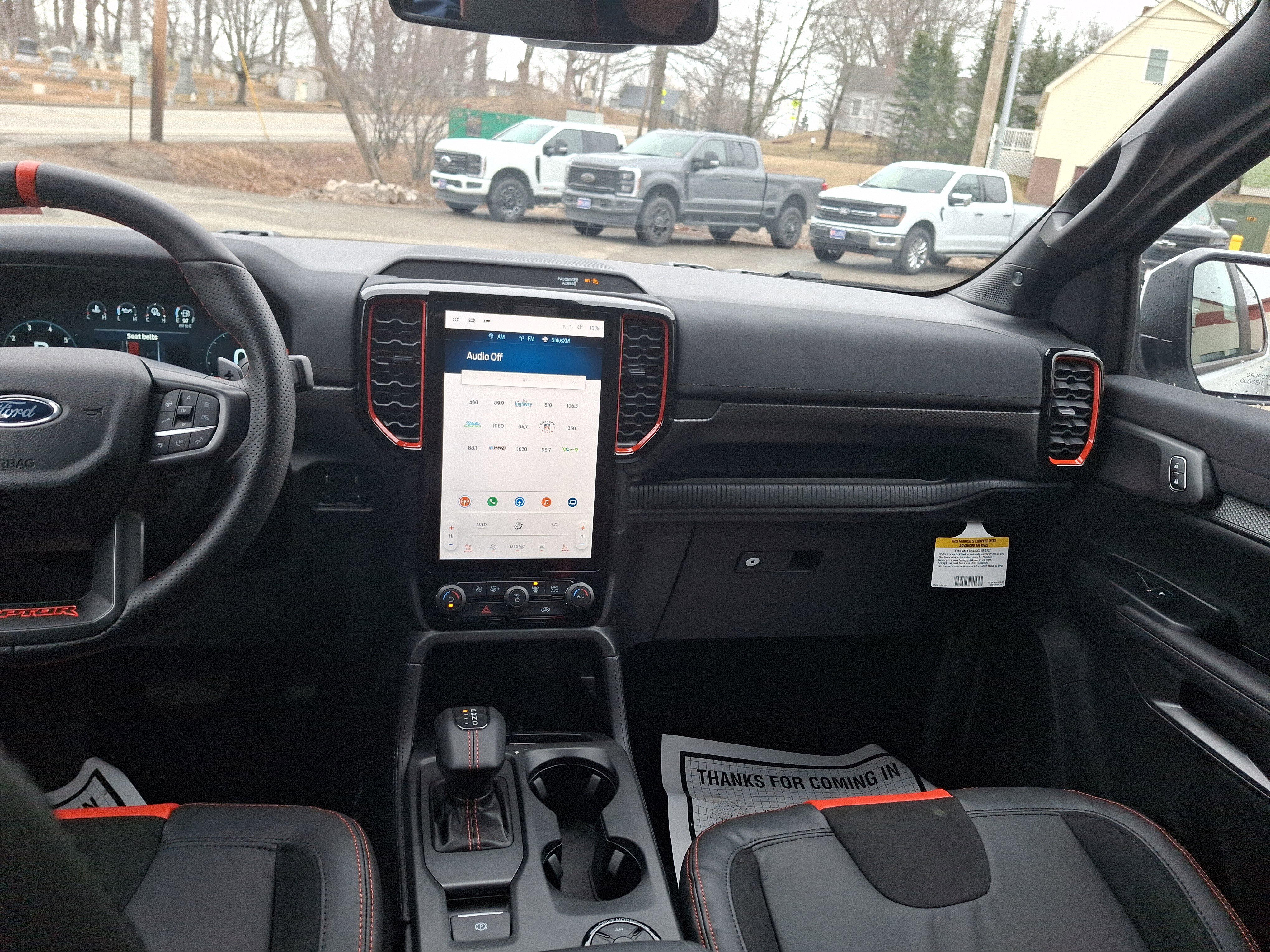 New 2025 Oxford White Ford Raptor® image 19