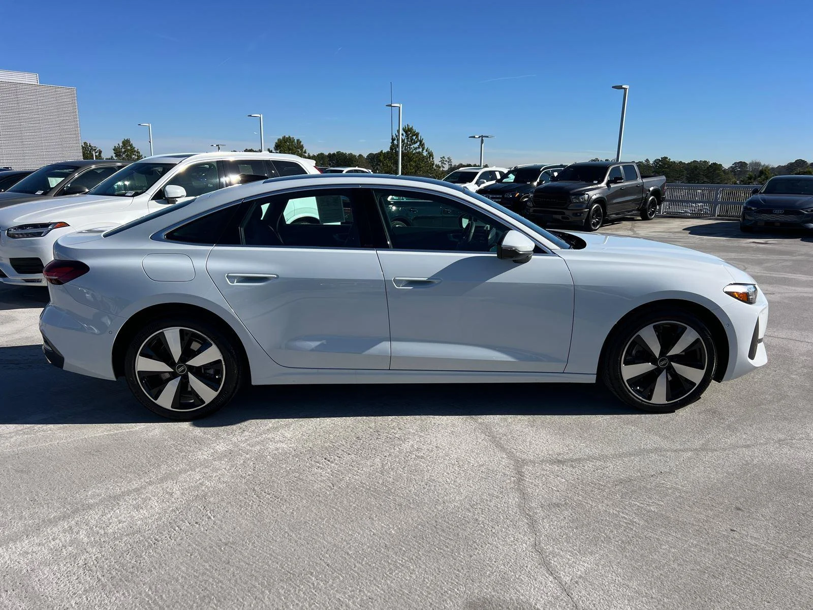 Certified Used 2025 Glacier White Metallic Audi Premium image 4