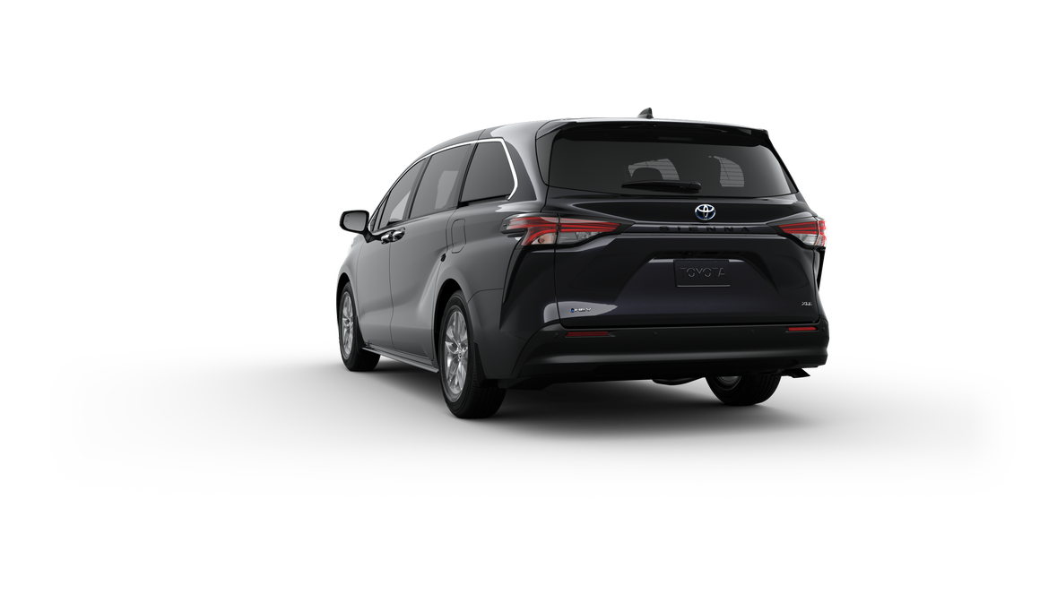 New 2025 Midnight Black Metallic Toyota XLE image 4
