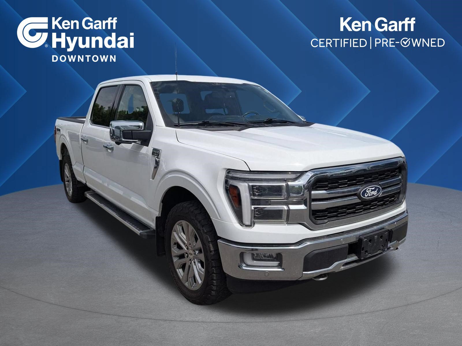 Used 2024 White Ford LARIAT image 1