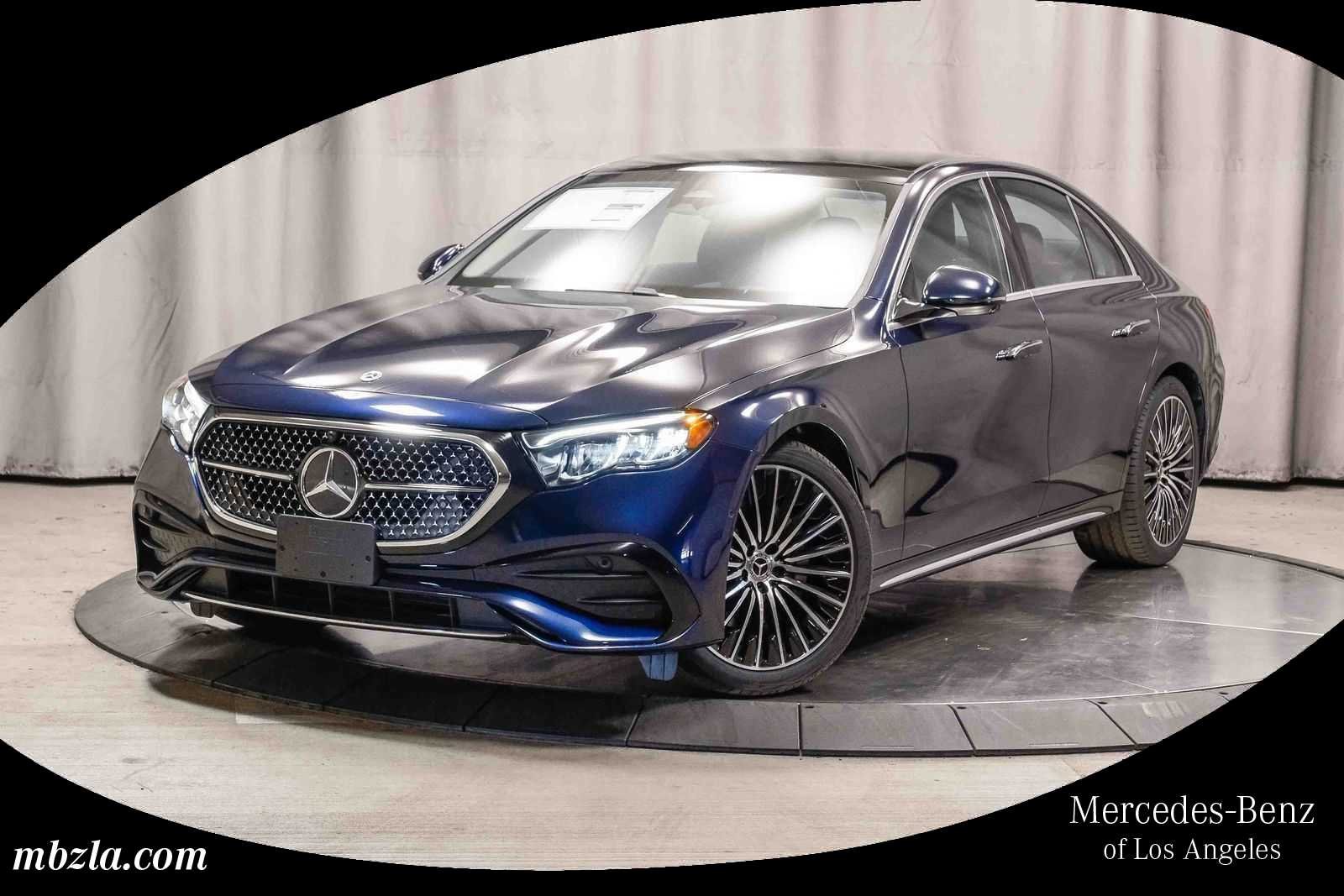 New 2026 Nautical Blue Metallic Mercedes-Benz E 350 image 1