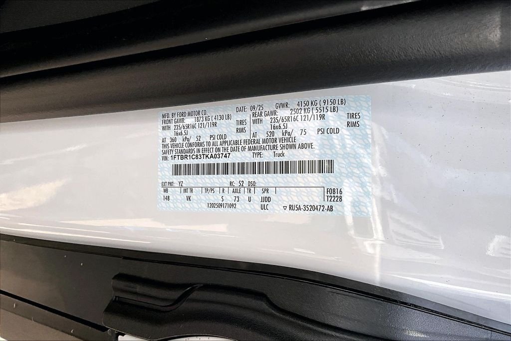 New 2026 Ford Transit-250 Base 3D Cargo Van