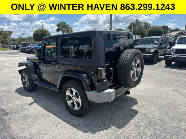 Used 2017 Black Jeep Sahara image 4