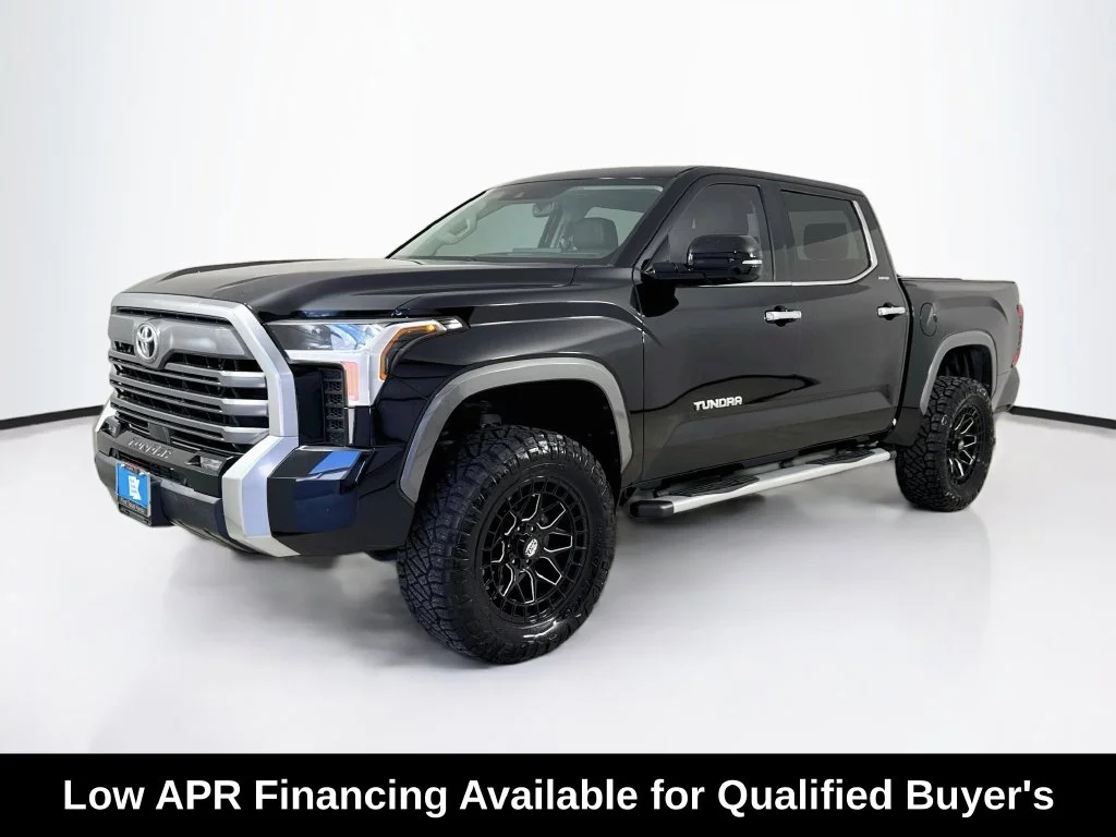 Used 2022 Midnight Black Metallic Toyota Limited image 3