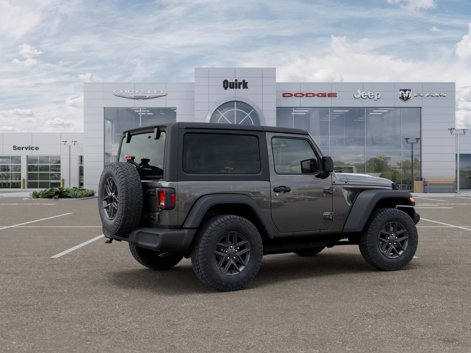 New 2026 Granite Crystal Metallic Clearcoat Jeep Sport S image 30