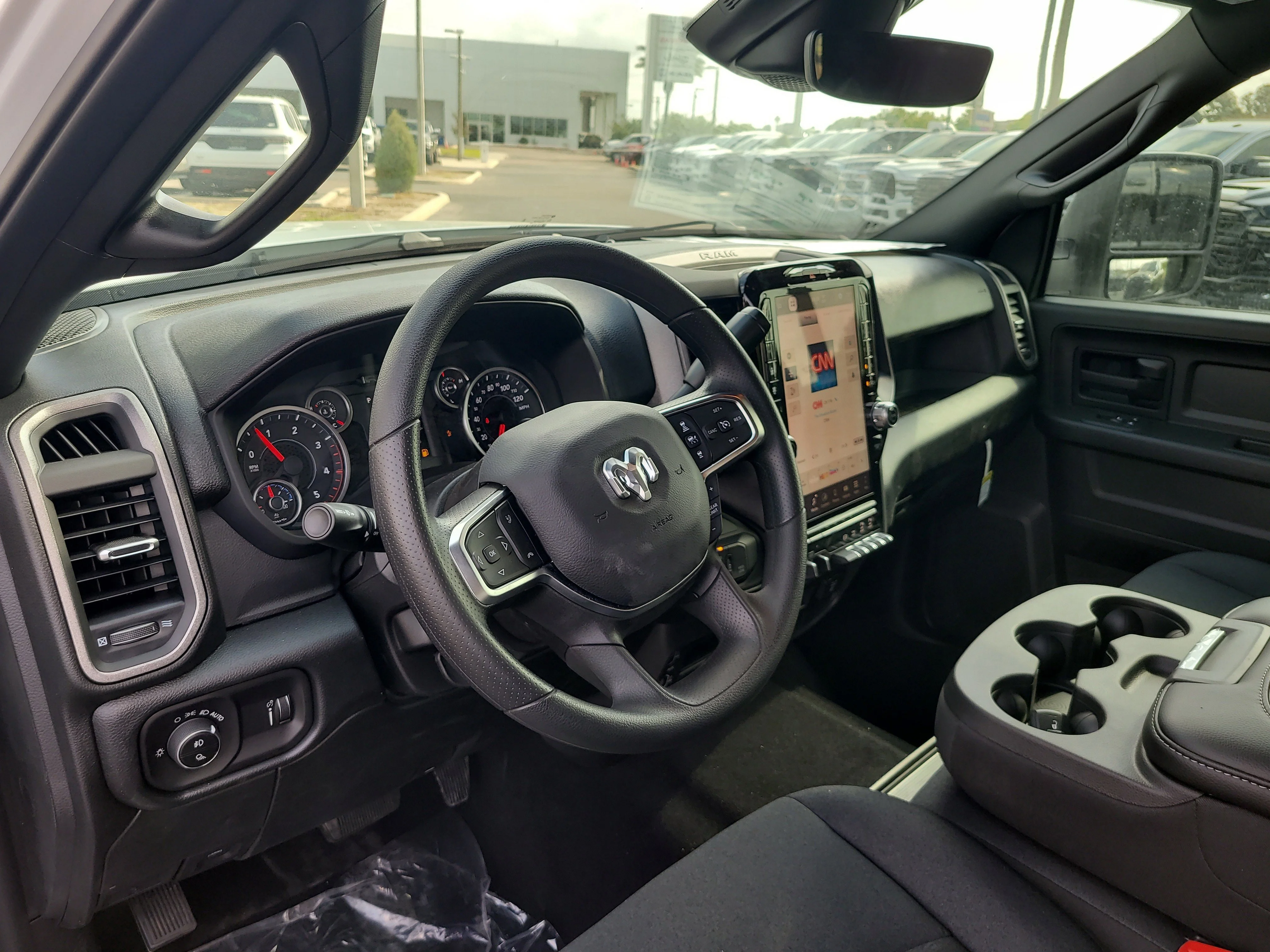 New 2026 Bright White Clearcoat Ram Tradesman image 14