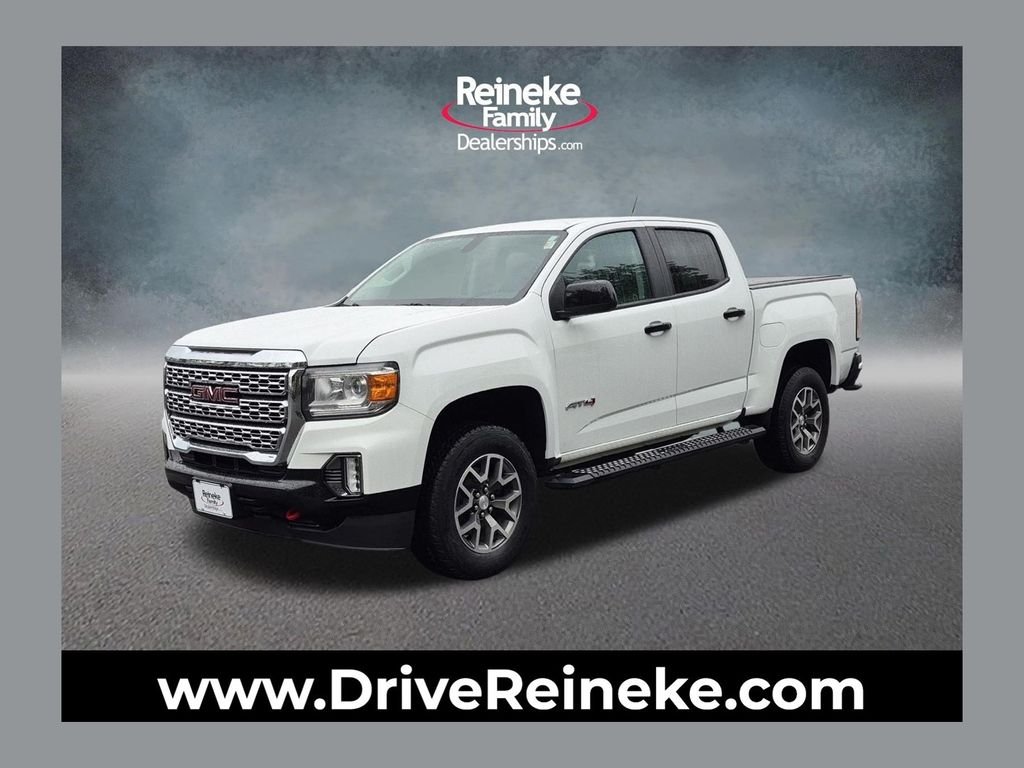 Used 2022 White GMC AT4 w/Leather image 1