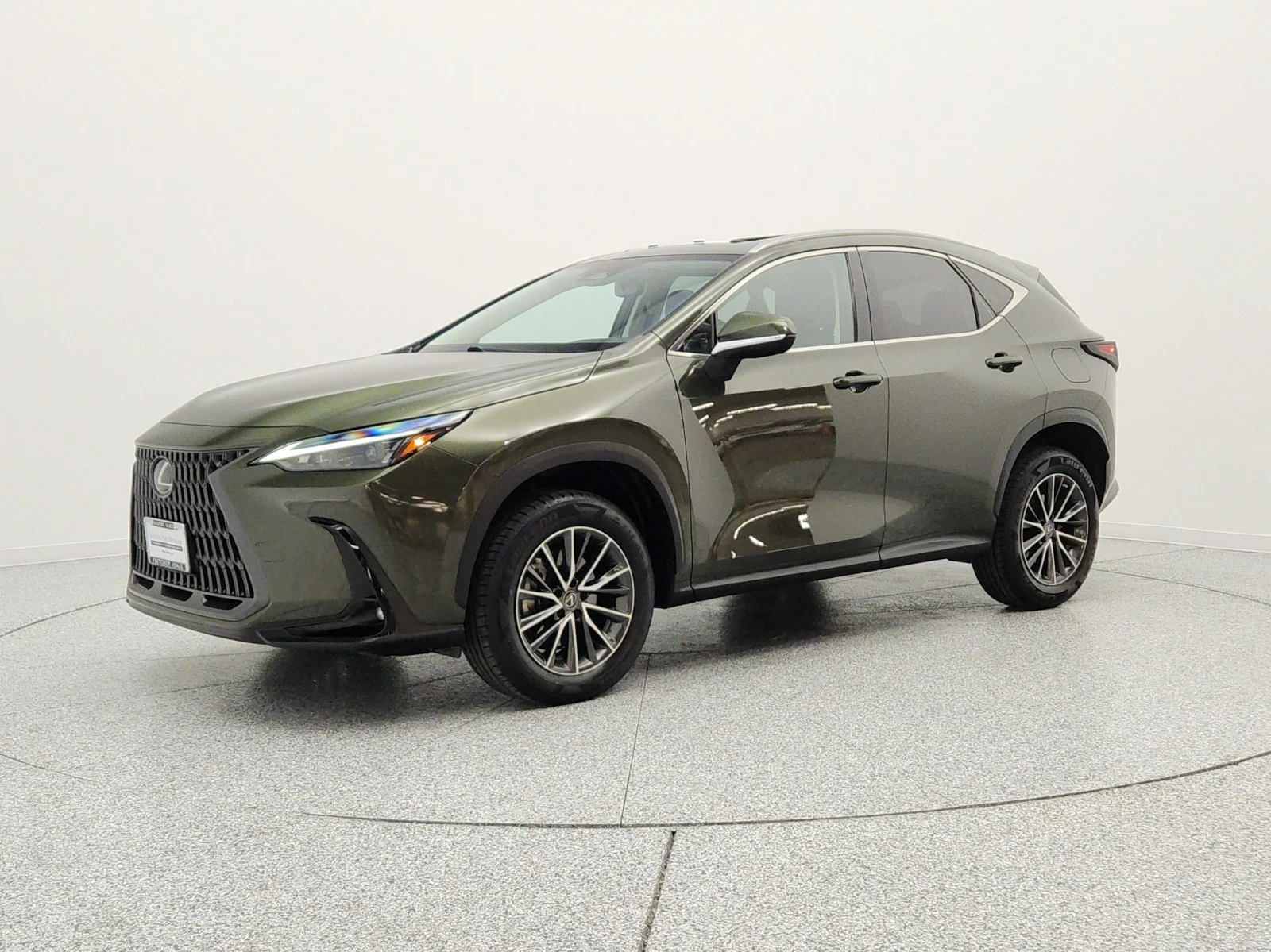 Used 2022 Nori Green Pearl Lexus NX 350 AWD image 1