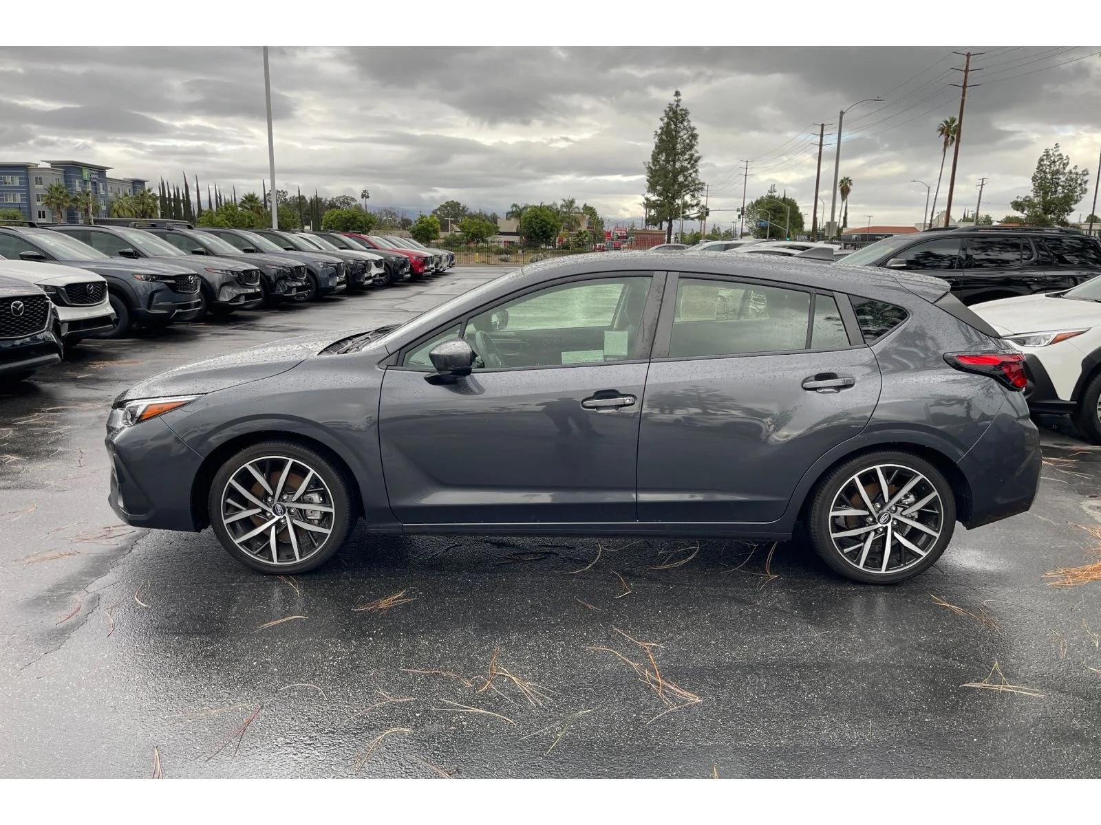 Used 2024 Magnetite Gray Metallic Subaru Sport image 2