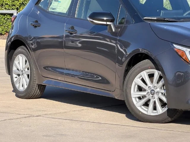 New 2027 Magnetic Gray Metallic with Black roof Toyota SE image 2
