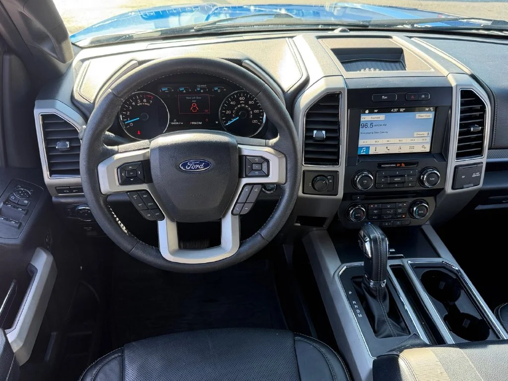 Used 2018 Blue Ford Lariat image 12