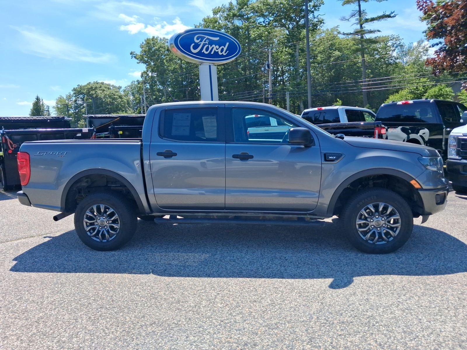 Certified Used 2022 Gray Ford XLT image 8