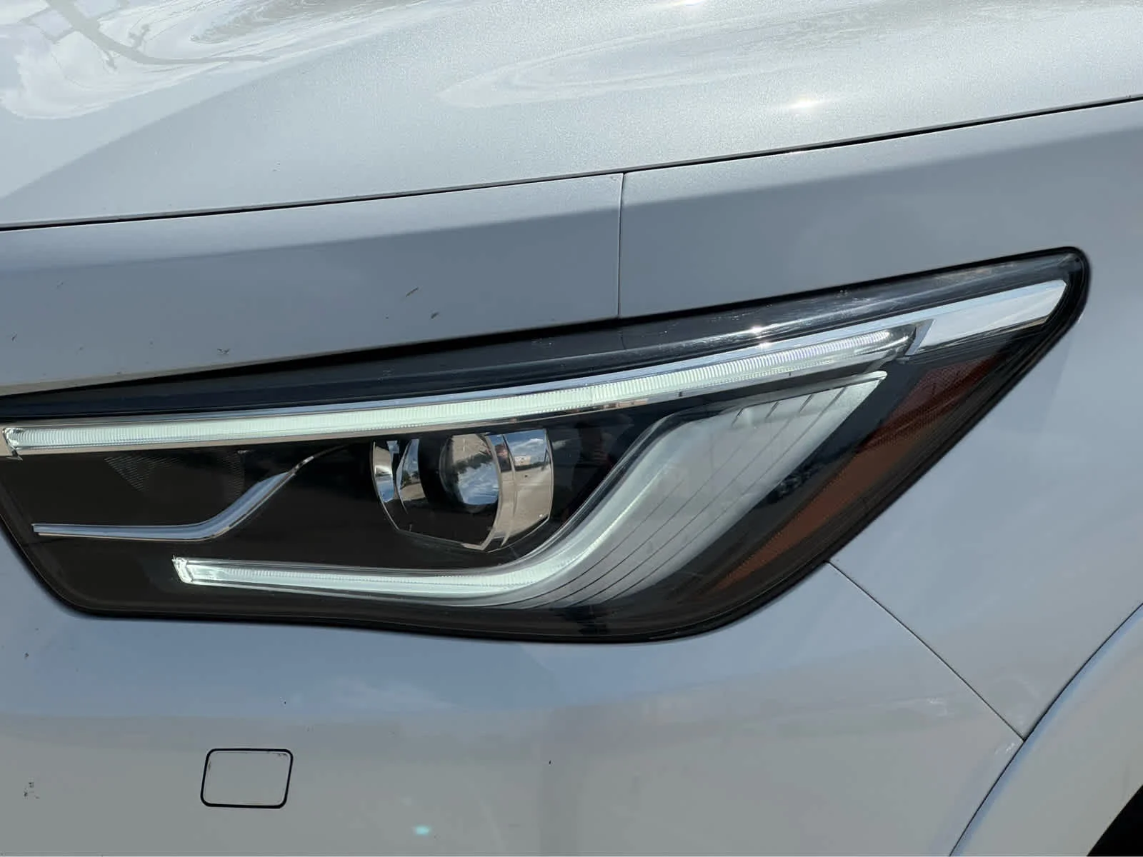 Used 2021 Moonstone White INFINITI SENSORY image 8