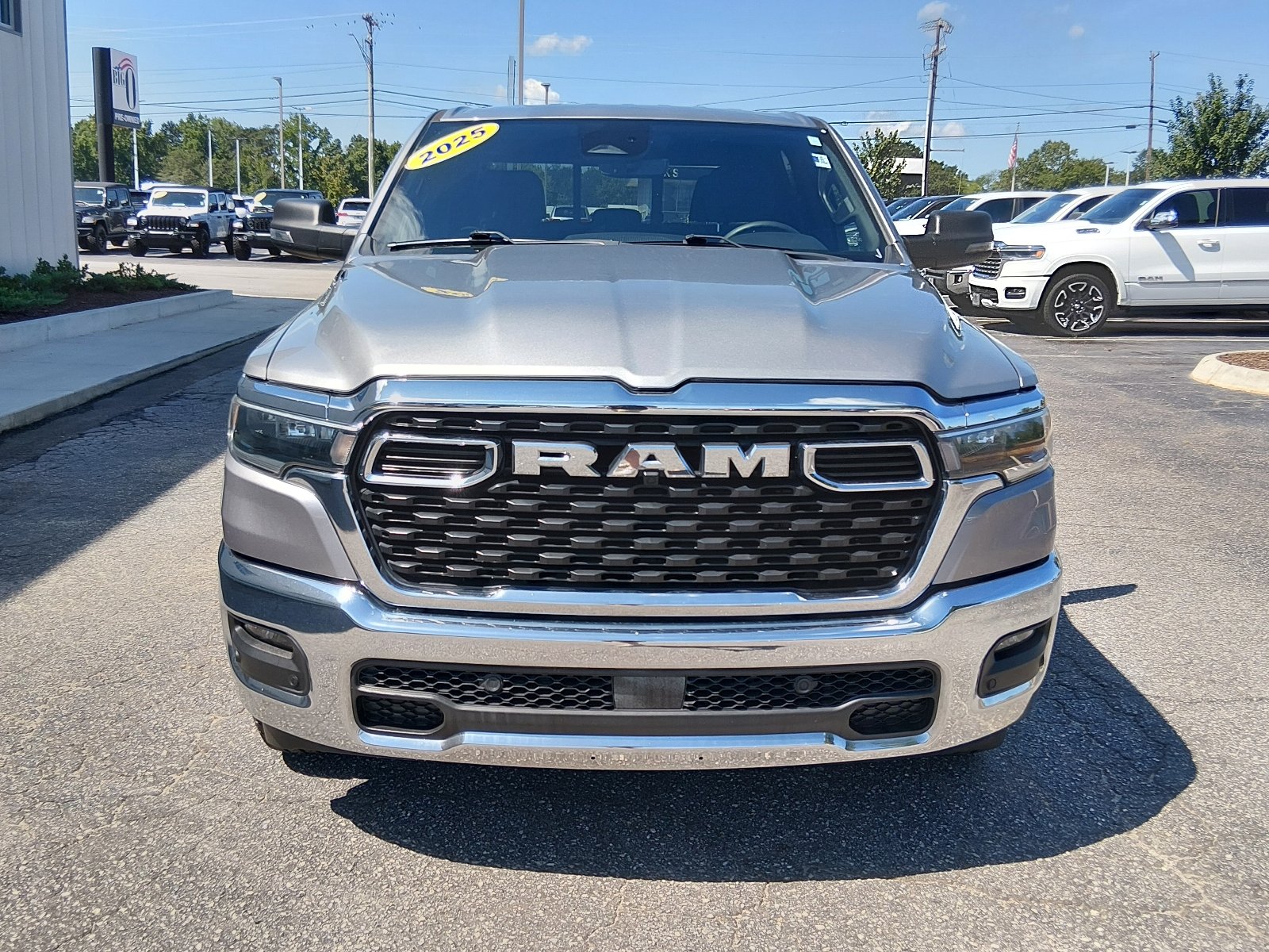 Used 2025 Billet Silver Metallic Clear Coat Ram Big Horn image 8