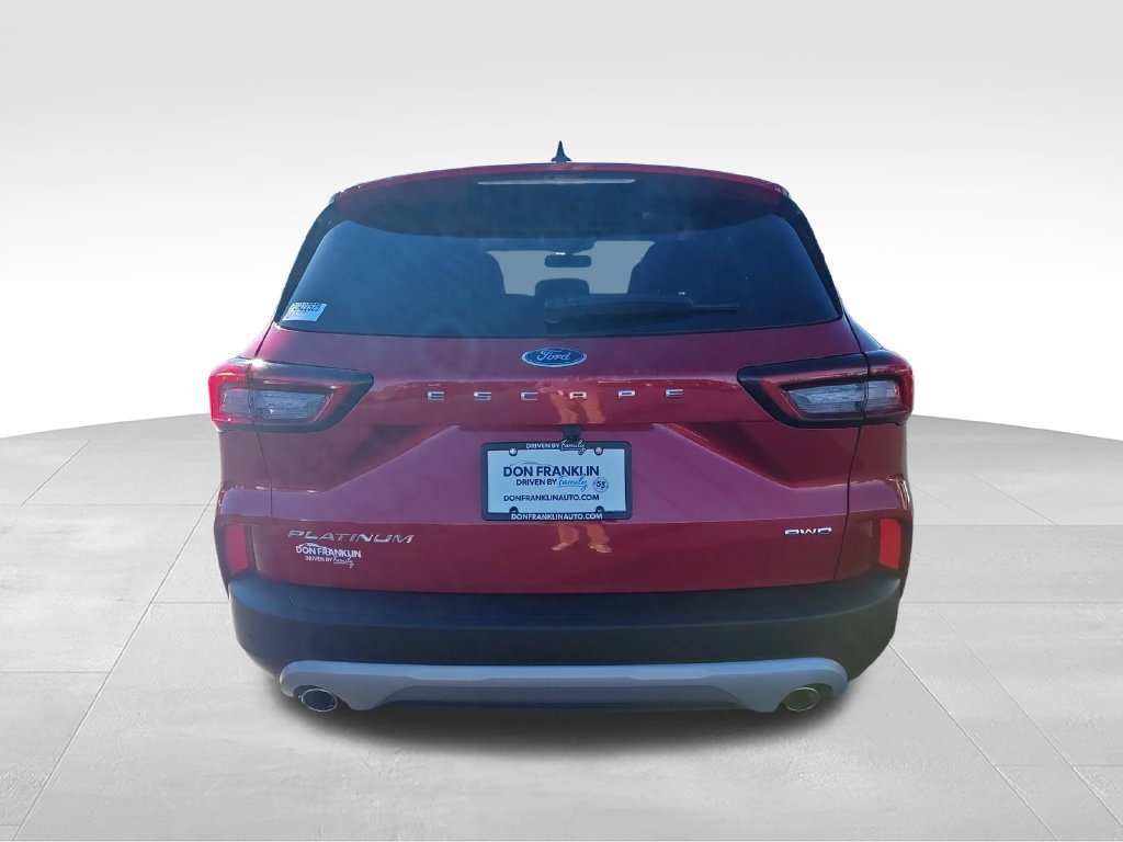 Used 2023 Red Ford Platinum image 4