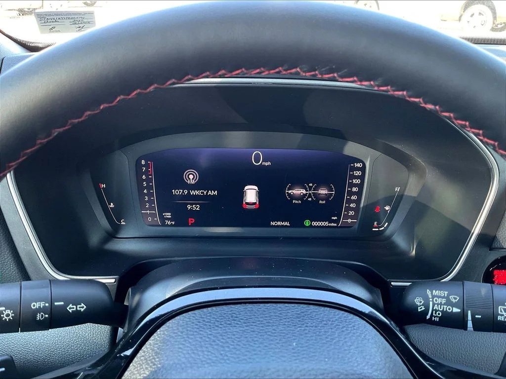 New 2026 Platinum White Pearl Honda AWD Black Edition image 34