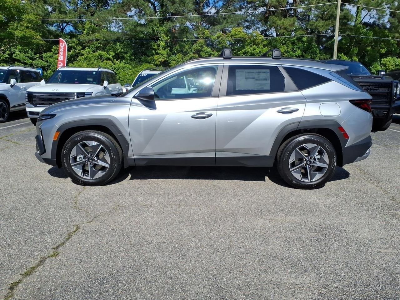 New 2026 Shimmering Silver Hyundai SEL FWD image 11