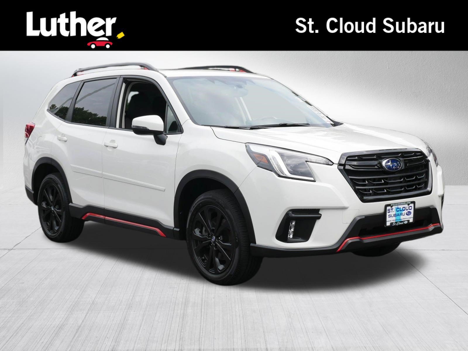 Certified Used 2023 Crystal White Pearl Subaru Sport image 1