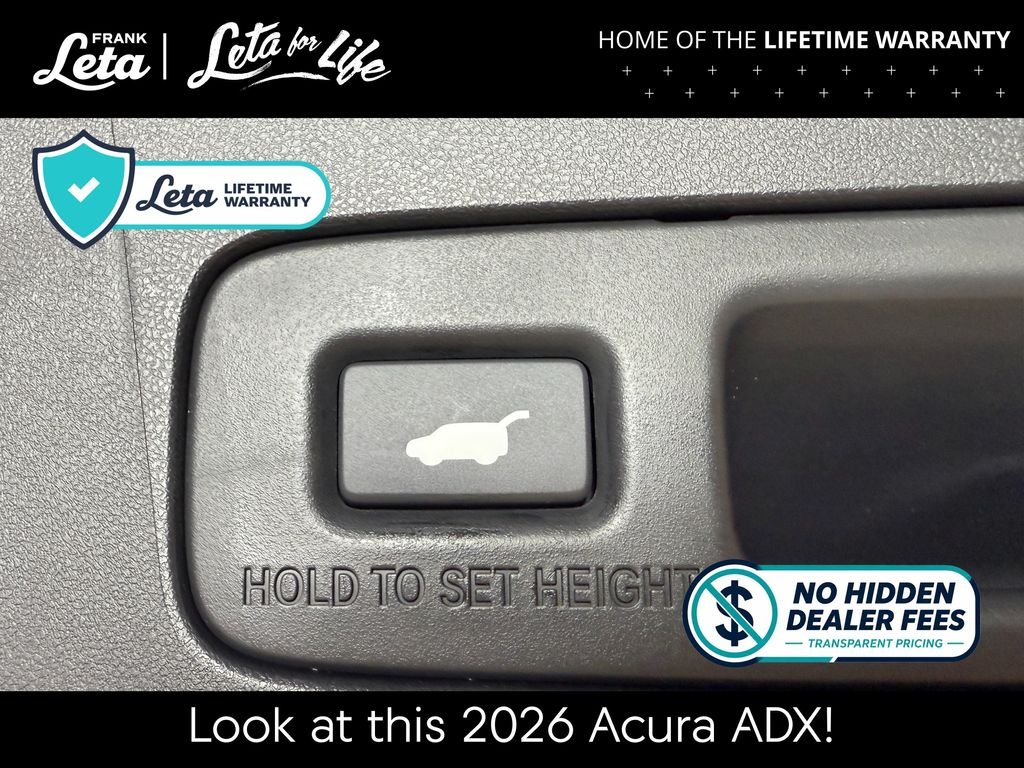 New 2026 Solar Silver Metallic Acura  image 33