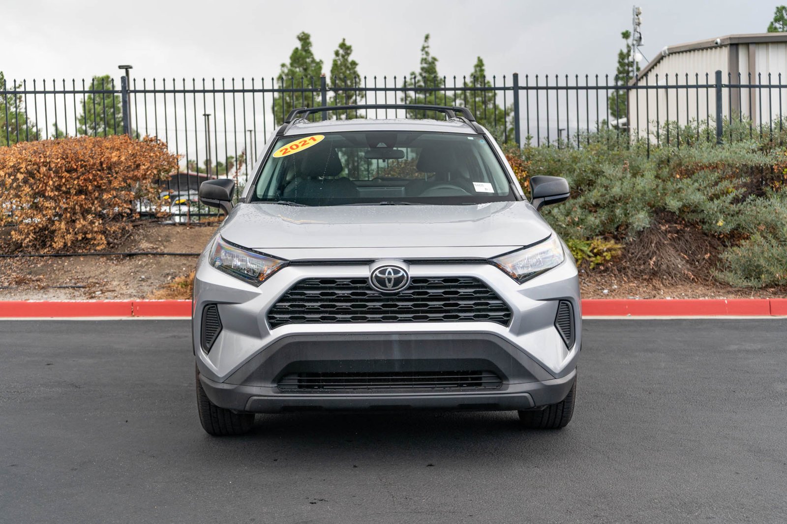 Certified Used 2021 Silver Sky Metallic Toyota LE image 2