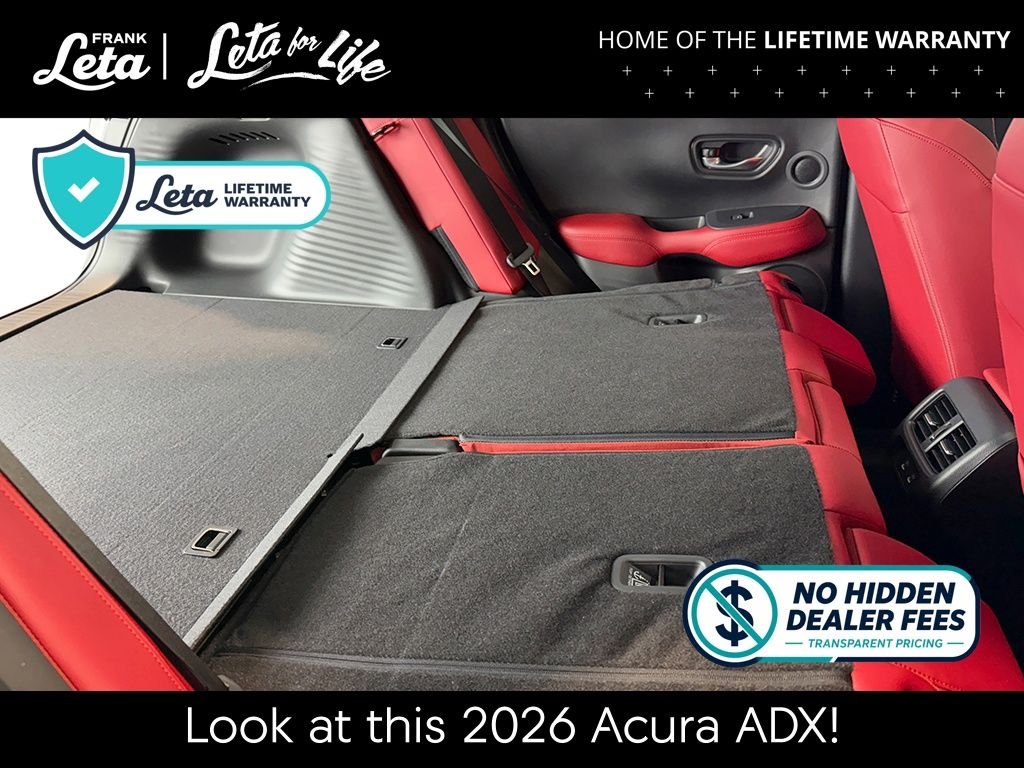 New 2026 Crystal Black Pearl Acura w/A-Spec Package image 37