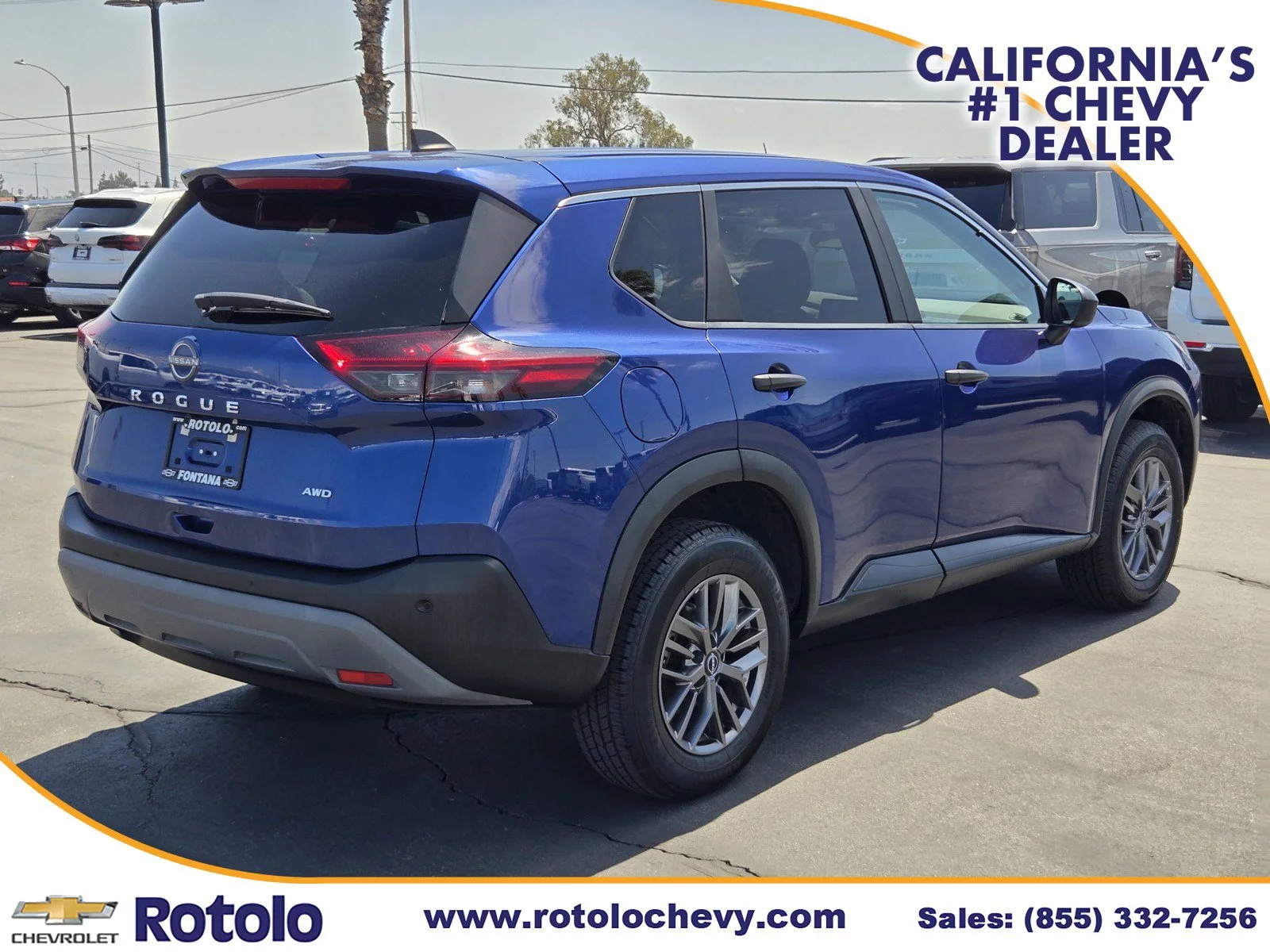 Used 2023 Caspian Blue Metallic Nissan S image 7