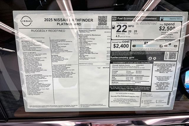 New 2025 Super Black Nissan Platinum image 38