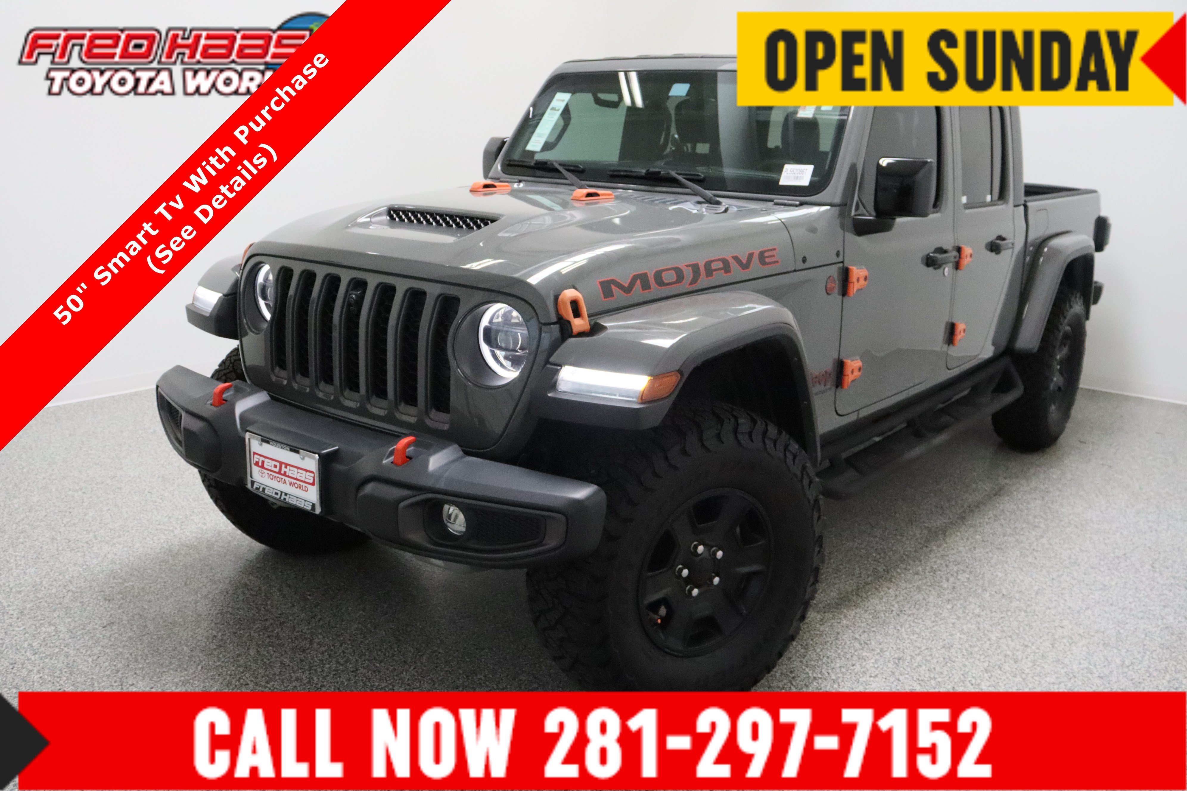 Pre-Owned 2023 Jeep Gladiator 4WD Mojave 3.6L Crew Cab in Spring
