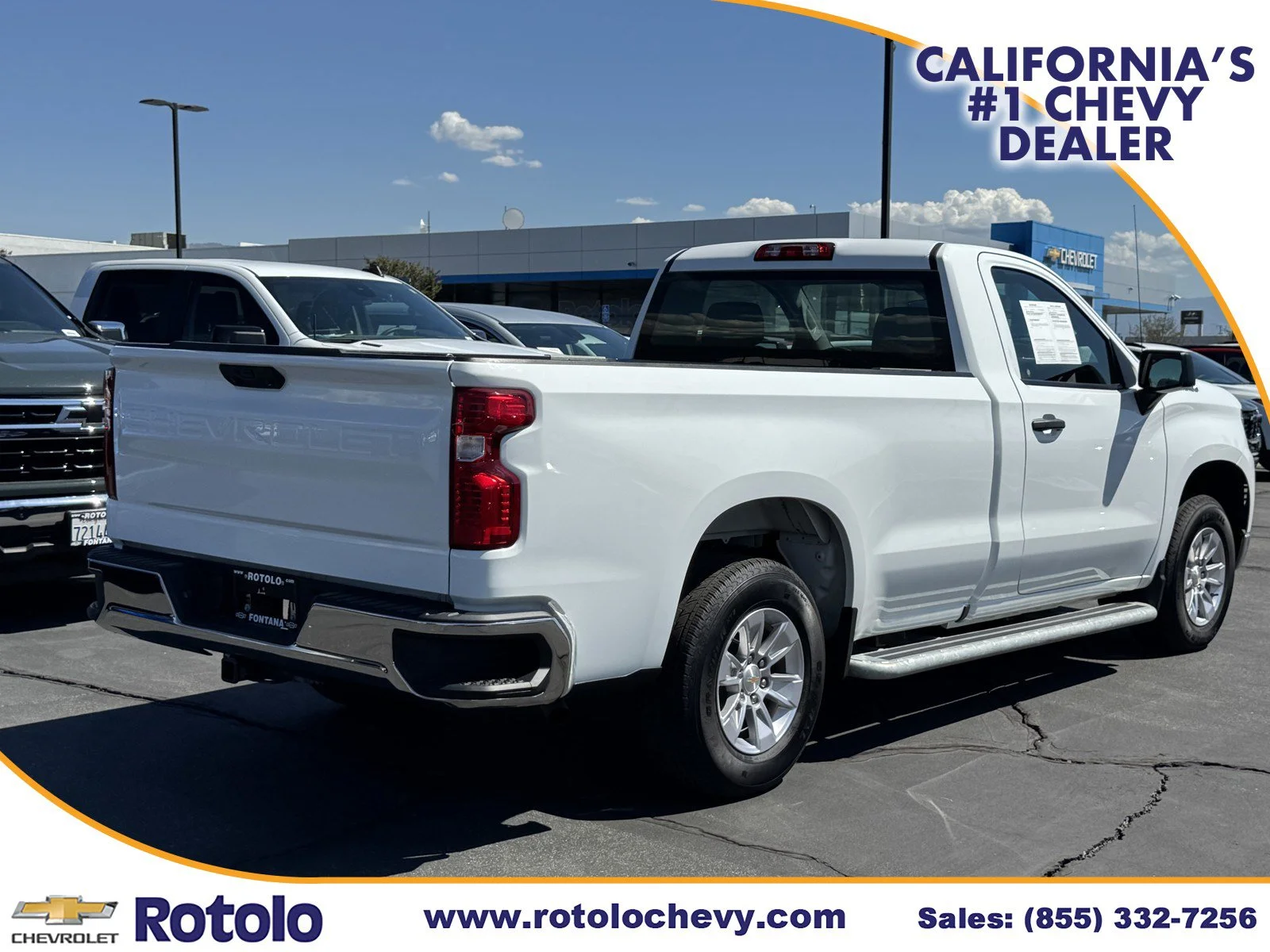 Used 2025 Summit White Chevrolet Work Truck image 6