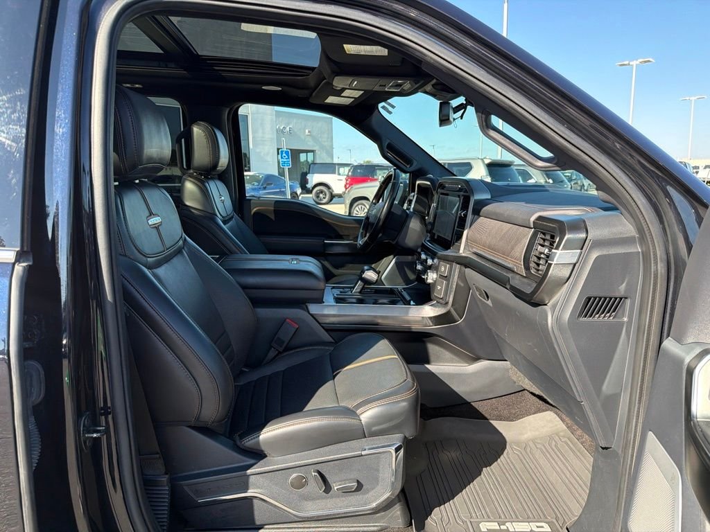 Used 2023 Antimatter Blue Metallic Ford Platinum image 22
