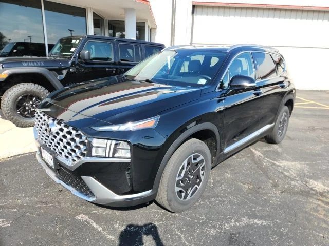 Used 2022 Twilight Black Hyundai Blue image 2